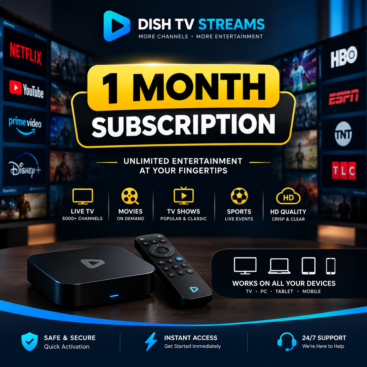 1 month sub_plan