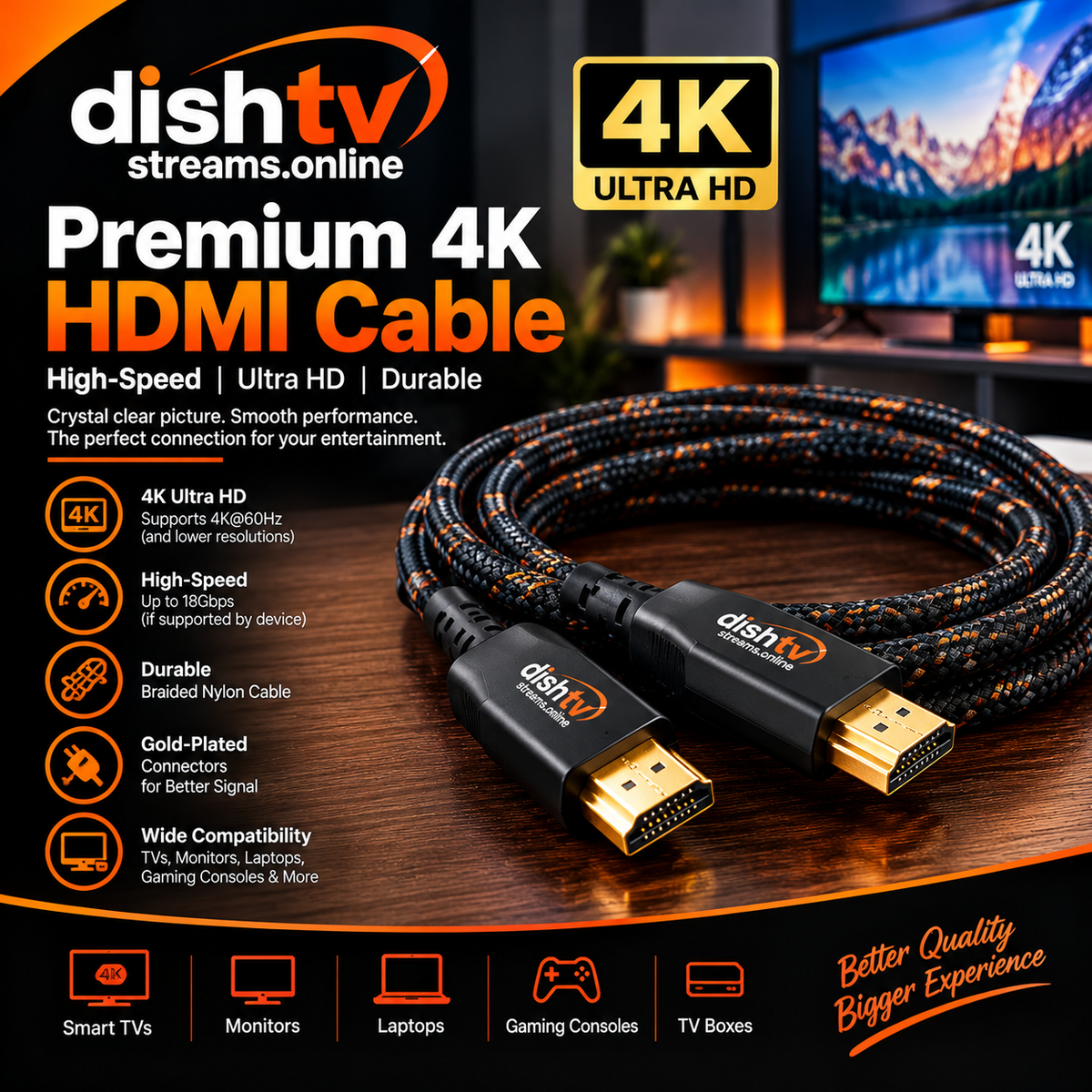 Premium 4K HDMI Cable