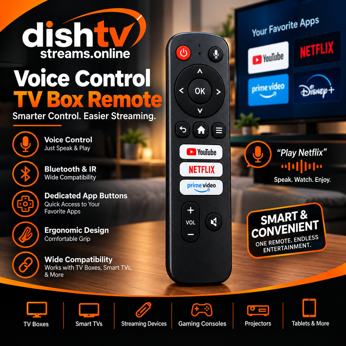 Voice-Control Remote